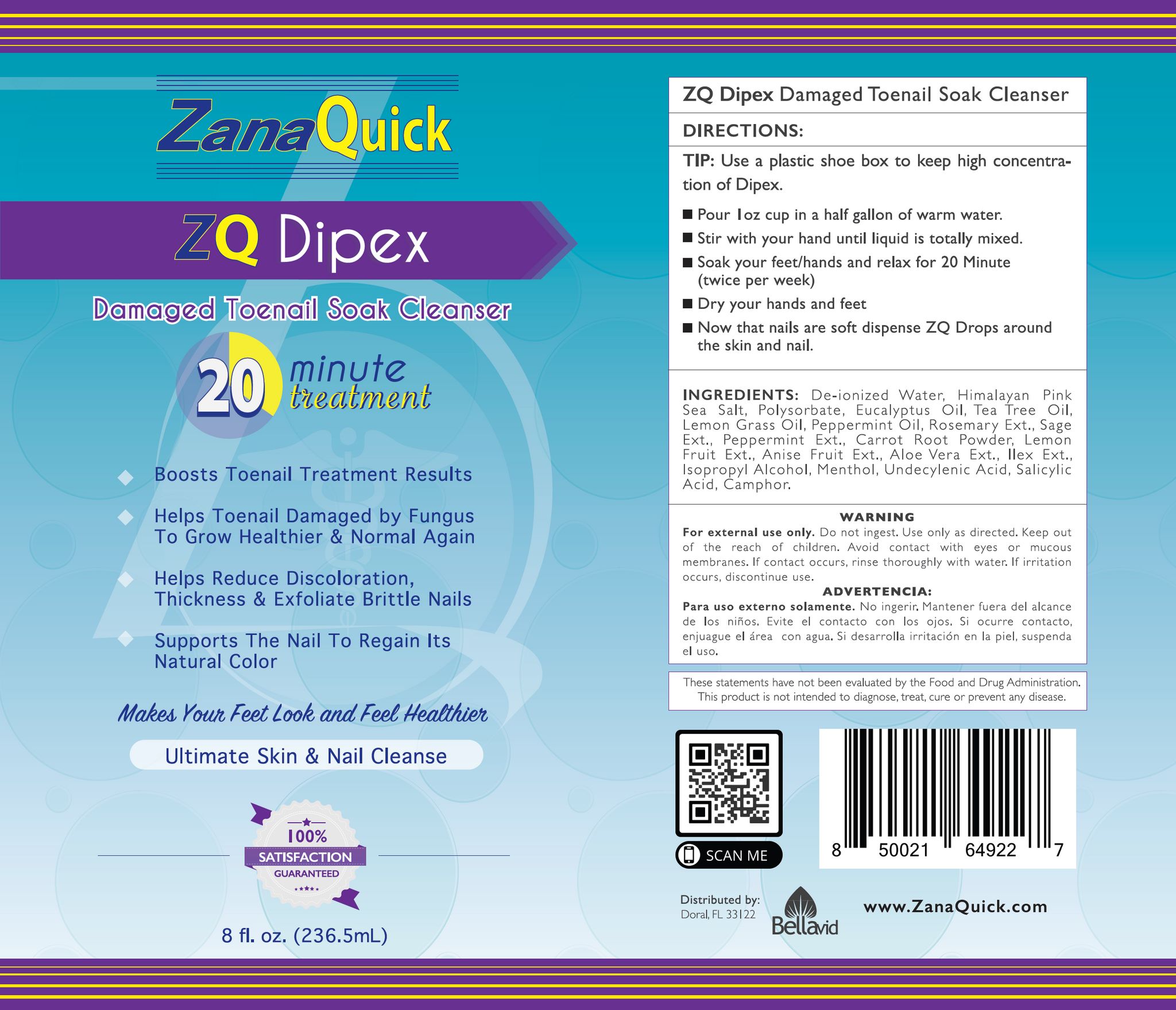 ZQ DIPEX DEEP CLEANSER